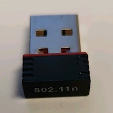 802.11n USB Wi-Fi Dongle Adapter Black Red USB 2.0 Wireless Network picture