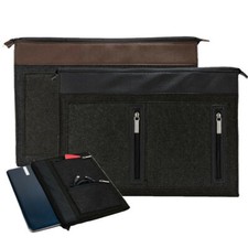 Woolen Felt Laptop Sleeve For 15