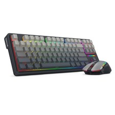 Redragon S155-RGB Wireless Gaming Keyboard Mouse Set 75% BT/2.4G picture
