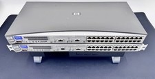 LOT OF 2 HP PROCURVE , J4813A, 24 PORT ETHERNET SWITCH picture