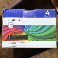 CocoKitch LC401 XL Compatible Ink Cartridge 4-Pack Black Cyan Magenta Yellow fo… picture