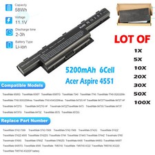🧡LOT OF Battery For Gateway Acer Aspire 4551 4741 AS10D AS10D31 AS10D41 AS10D51 picture