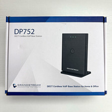 Grandstream DP752 DECT Cordless VoIP Base Station, PoE, 10 Lines, Black picture