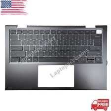0D7TNC D7TNC For Dell Inspiron 14 5410 7415 2-in-1 Palmrest Backlit US Keyboard picture