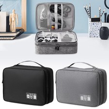 Travel Cable Organizer Bag Oxford Fabric Electronic Accessories Storage Case picture