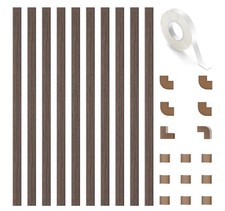 Delamu Cord Hider, Cord Covers for Wires on Wall, One-Cord Cable Hider, Self-Adh picture