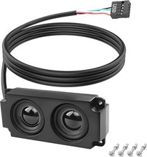 Motherboard 9 Pin USB Computer Stereo Speaker For PC Desktop Internal Hidden DIY picture