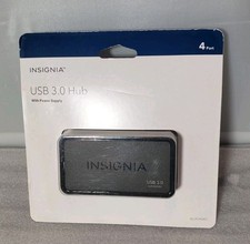 Insignia USB 3.0 Superspeed 4 Port Hub NS-PCH5431 with Power Supply picture