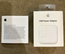 New & Factory Sealed Genuine Apple 12W USB Power Adapter A1401 / MD836LL/A picture