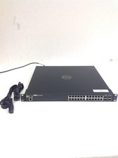 Dell Force10 S25-01-GE-24T Dual PSU 24-Port SFP Network Switch WORKING  picture