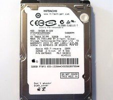 Hitachi HTS545032B9SA02 0A70463 DA3031 Thailand 655-1539A 320gb 2.5