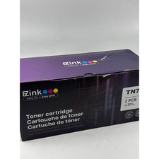 EZink TN760 TN730 Compatible High Yield Black Toner Cartridge 2 Pack NEW picture
