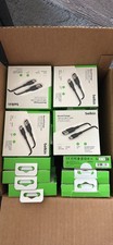 Wholesale Lot of 90 Belkin BoostCharge USB-A to USB-C 6.6ft 2M Cables Black New picture