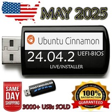 Ubuntu Cinnamon 24.04.2 USB Bootable LIVE | INSTALLER | UEFI | BIOS | LATEST VER picture