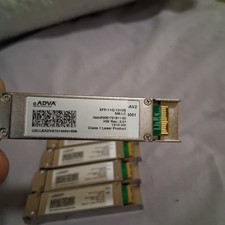 [LOT OF 5 ] ADVA  1061701698 XFP/11G/C1610L SM/JC 1610nm HW REV:2.00 picture