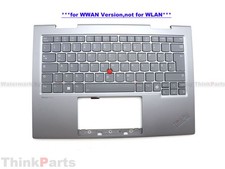 New/Orig Lenovo ThinkPad X1 2 in 1 Gen 9 Palmrest Keyboard Bezel German BL WWAN picture