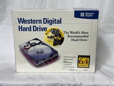 NOS 1990’s  WESTERN DIGITAL CAVIAR AC26400 6.4GB 5400 RPM ATA 3.5'' NIB Sealed picture