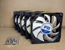 Arctic F8 80mm Case Fan Silent Cooling 5-Pack - Brand New picture