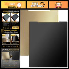 Flexible PEI Build Plate 254x241mm for 3D Printers - Smooth & Textured Steel She picture