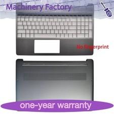 NEW for HP 15-DY 15T-DY 15-EF 15S-EQ LCD Palmrest/ Bottom Case L63590-001 Silver picture