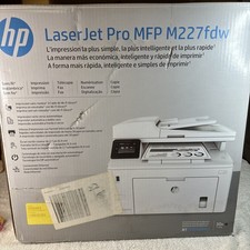 Brand New Sealed HP LaserJet Pro M227fdw G3Q75A All-In-One Laser Printer picture