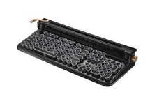 FINEDAY Keyboard 2.0 Plus, 2.4G Wireless & Bluetooth, 104 Keys, Blue Black picture