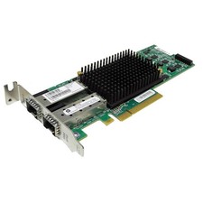 HP Dual Port CN1200E 10GbE FC SFP+ PCIe x8 CNA Card 767078-001 LP picture