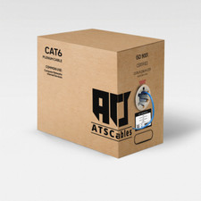 Cat6 Plenum 1000ft 550 Mhz Ethernet Cable Blue, White, Black, Purple And Yellow picture