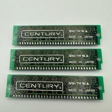 Century 1MB 30 Pin SIMM RAM Lot 3 80ns 9 Chip Parity Toshiba Japan 386 486 Mac picture