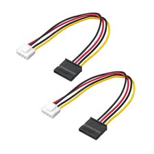 OwlTree 2Pack 4 Pin to SATA Female Hard Drive Power Adapter Cable Compatible ... picture