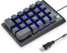 Plug and Play Mechanical Numeric Keypad - Backlit Design for Gaming & Office Use picture