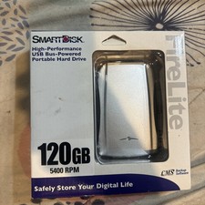 SmartDisk 120 GB FireLite USB 2.0 External Portable Hard Drive (USBFLB120) picture
