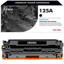 1PK BLACK CB540A 540A Toner Cartridge LaserJet CP1213 CP1214 CP1215 Printer picture