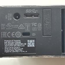 WD Elements Desktop External Hard Drive 8TB USB 3.0 - Black Open Box Untested picture