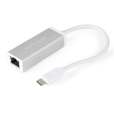 StarTech.com USB-C to Gigabit Ethernet Adapter - Aluminum - Thunderbolt 3 Port picture