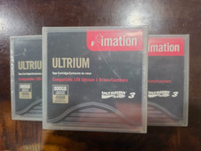 Imation Ultrium 3 Tape Cartridge 800 GB/ 400 GB - 3 Pack Sealed picture