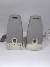 VINTAGE Harman Kardon HK195 Computer Speakers Multimedia System - EXCELLENT picture
