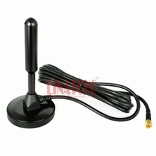 2G GSM GPRS 900MHz High Gain Omni Magnetic Base Antenna 3 Meters SMA Male Cable picture