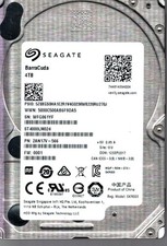 ST4000LM024 P/N: 2AN17V-566 S/N: WFG0 WU 4TB SEP 2017 CHINA SEAGATE picture