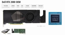 Dell 65MD7✅RTX 2080 8GB GDDR6 Graphics Card✅3x DP HDMI ✅ picture
