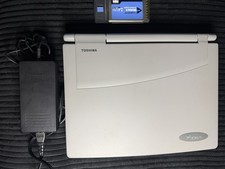 Toshiba Tecra 550 CDT PENTIUM 160MB RAM 3.8GB HDD WIN98 VINTAGE LAPTOP TESTED picture