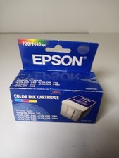 EPSON 720 Color Ink Cartridge S020191 Expired 2002 New Sealed picture
