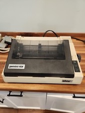 Star Gemini 10X Dot Matrix 9pin Printer Vintage picture