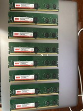 Lot of 8 Innodisk 4GB DDR4 2666MHz ECC Registered RDIMM Memory M4R0-4GSSACIK picture