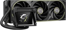 TRYX Holo 360mm AIO Cooler Holographic Visual GIPHY Asetek 280w TDP (Black) picture