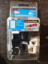 IDEAL 89-751WH CAT5e Gigabit Keystone Data Jack (10 PACK) picture