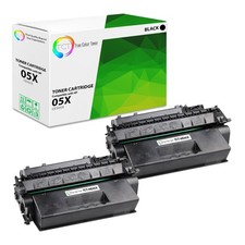 TCT 2 Black CE505X 05X High Yield toner cartridges For HP LaserJet P2055 picture