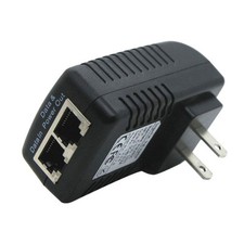 UNIVERSAL 48V 0.4A WALL PLUG POE INJECTOR COMPATIBLE W CISCO,AASTRA,POLYCOM picture
