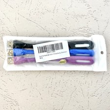 USB Light Flexible - Black Blue Purple - 3 Pack picture