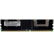 Elpida DDR2 RAM Memory 1GB 2Rx8 PC2-5300F-555 11-B0 Replacement Server IBM picture